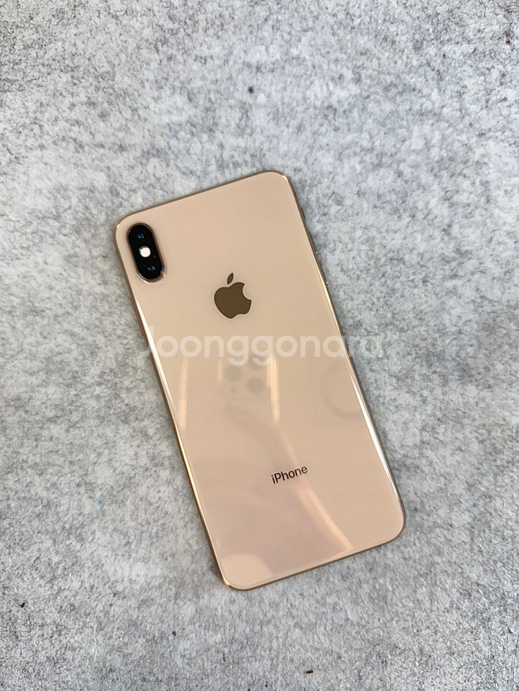 (자급제S급)아이폰XS맥스 골드 512G 깨끗한 단말기 실사용 서브용 추천 카메라선명 40만 판매해요--0